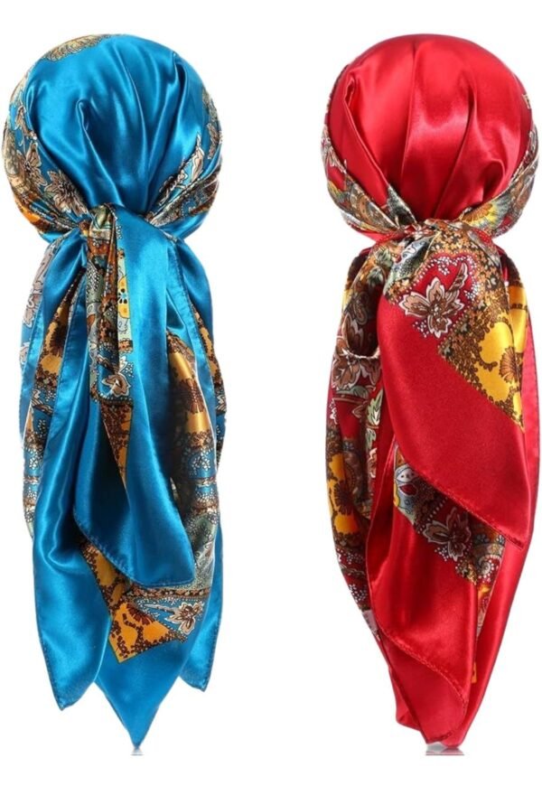 satin scarf- design Satin Scarf