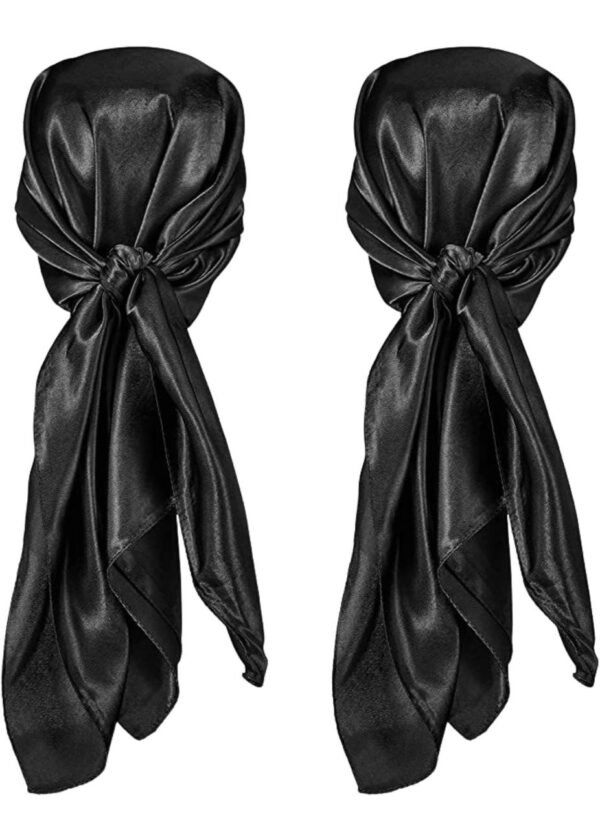 satin scarf (black) Satin Scarf